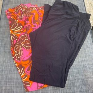 Woman’s Long Flared Leggings